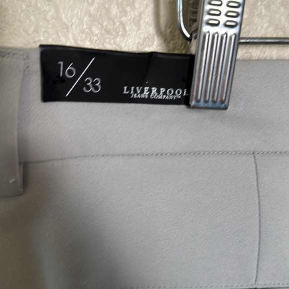 Liverpool Gray Boot Cut Flare Pants - Picture 5 of 9